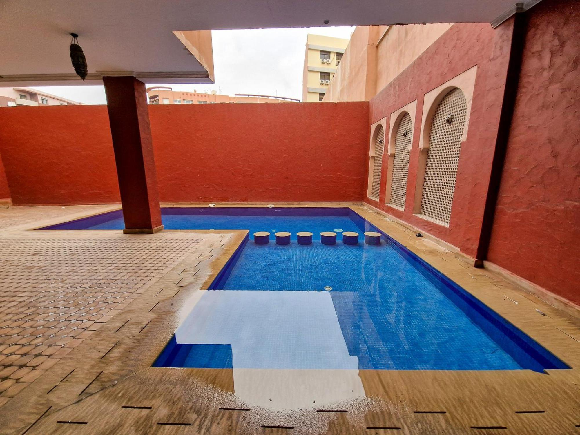 Superbe Appartement Piscine Gueliz Марракеш Экстерьер фото