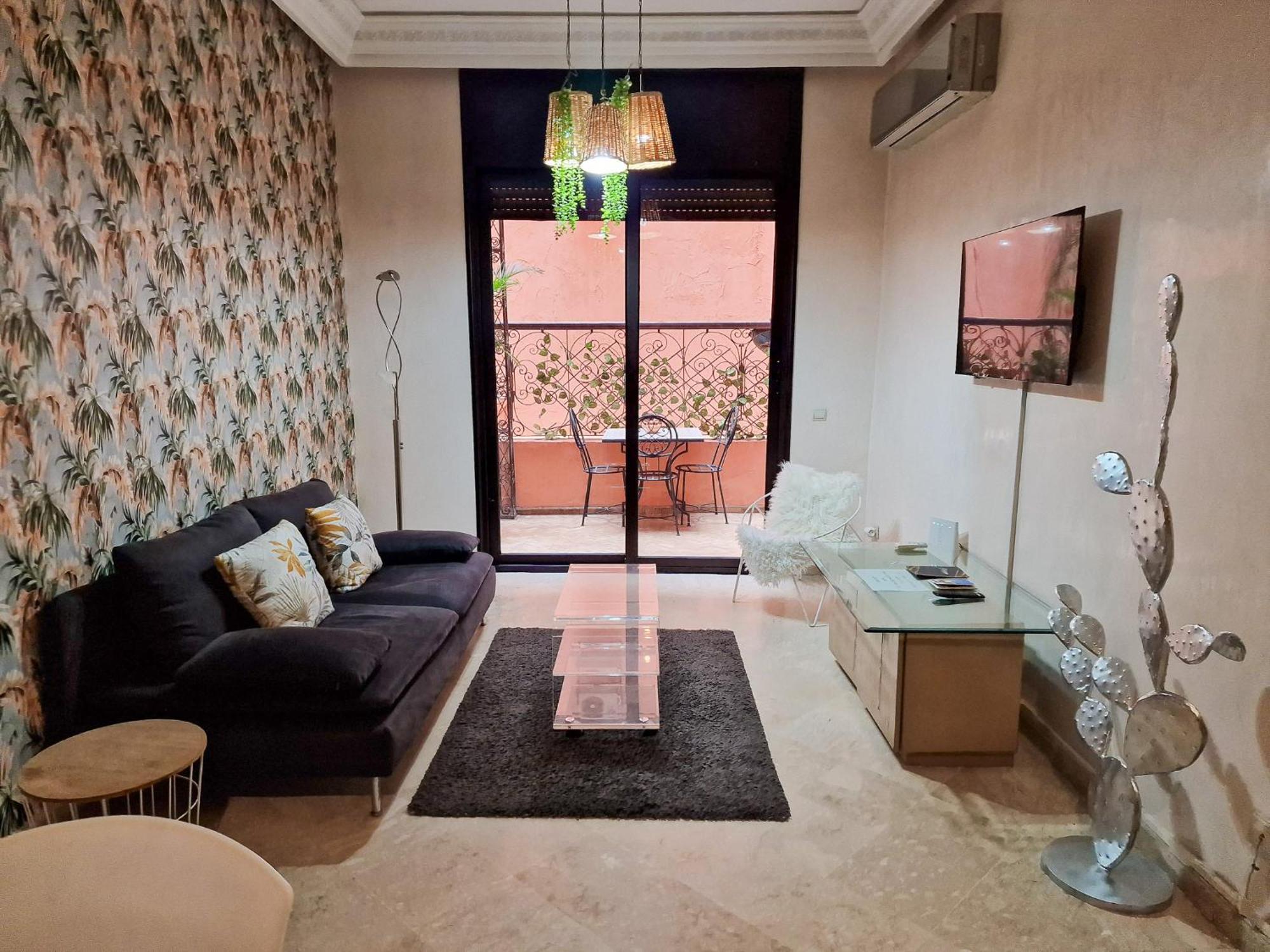 Superbe Appartement Piscine Gueliz Марракеш Экстерьер фото