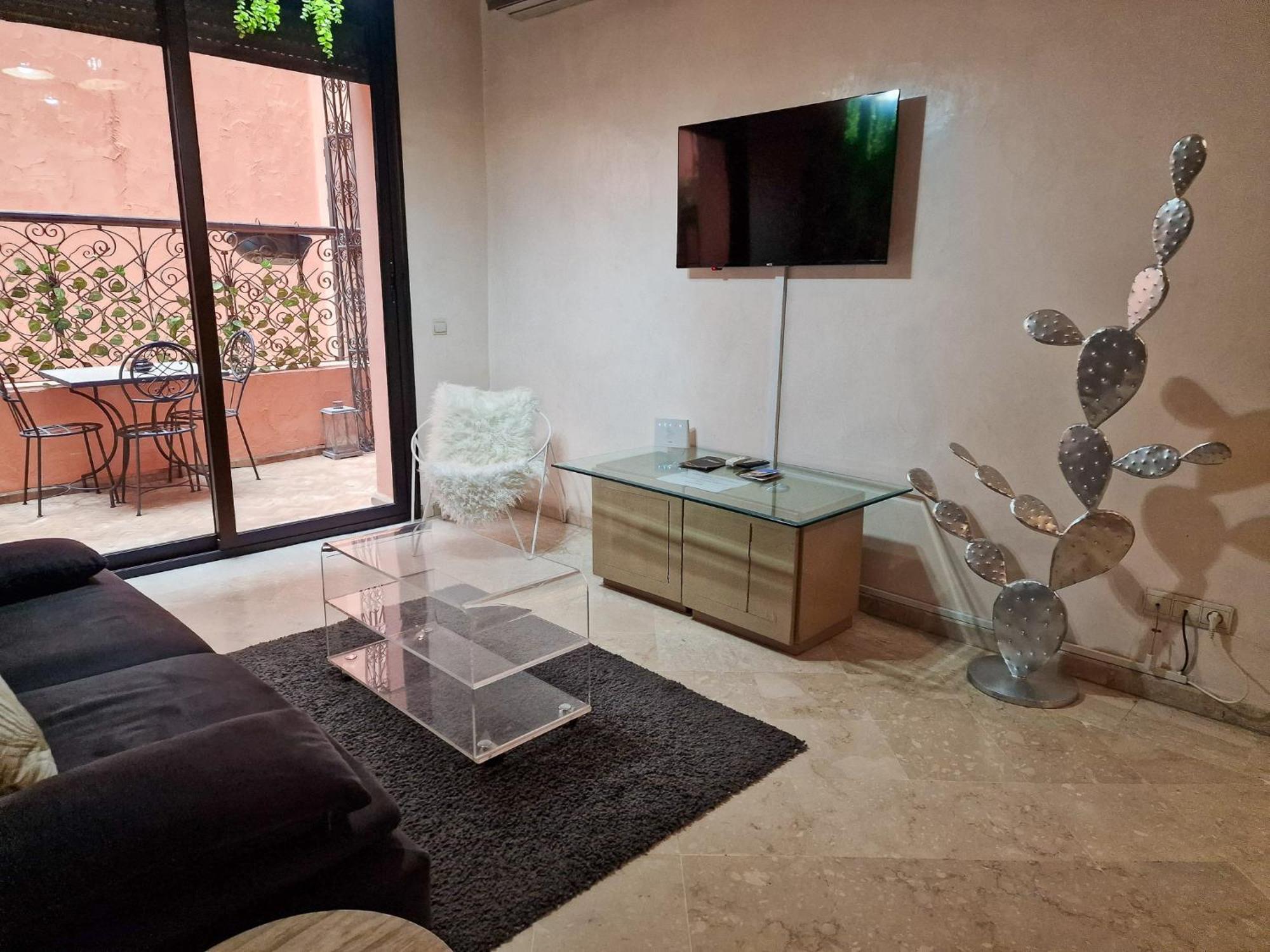 Superbe Appartement Piscine Gueliz Марракеш Экстерьер фото